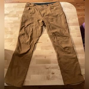 Kuhl rock climbing pants 34x30